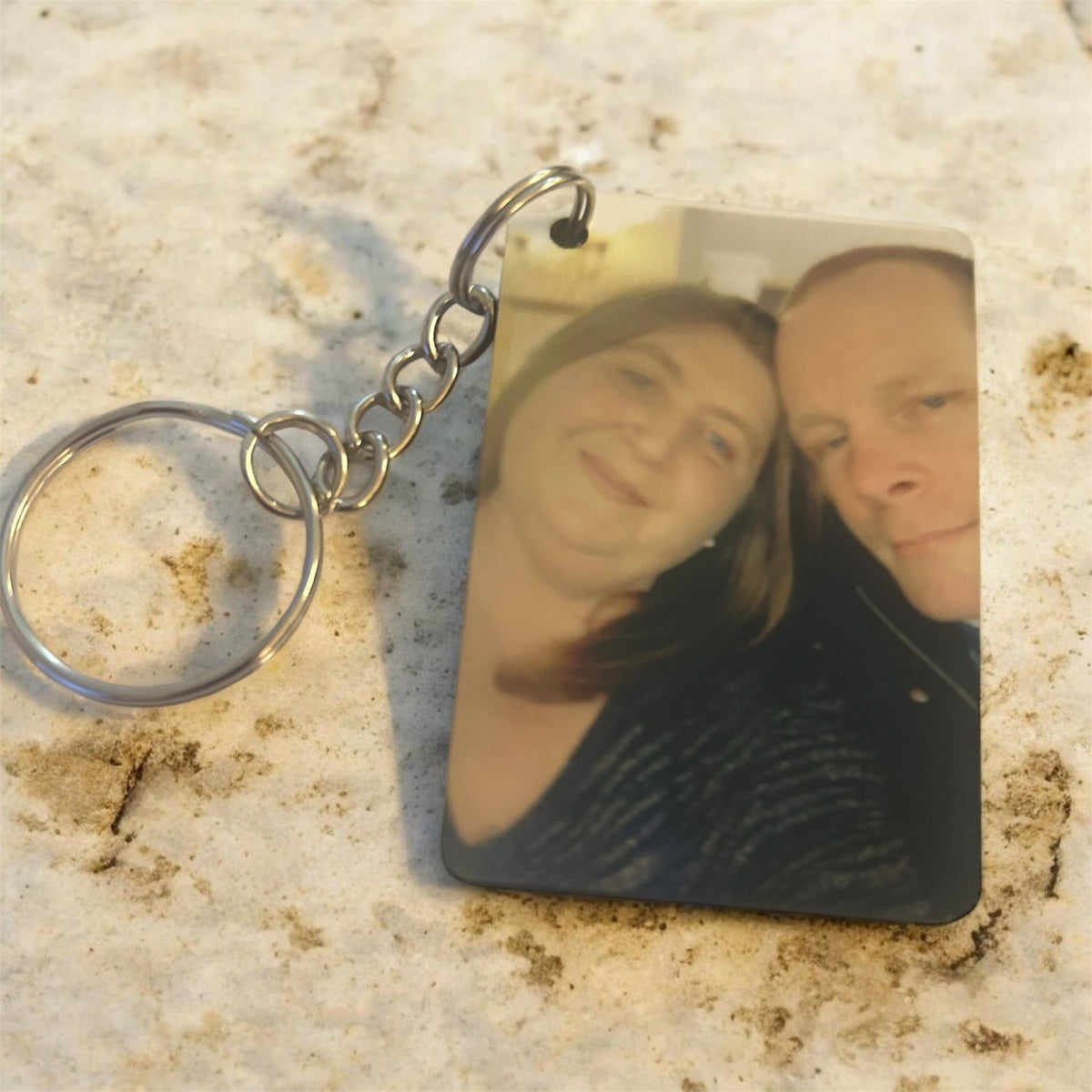 Personalised Submission print keyring