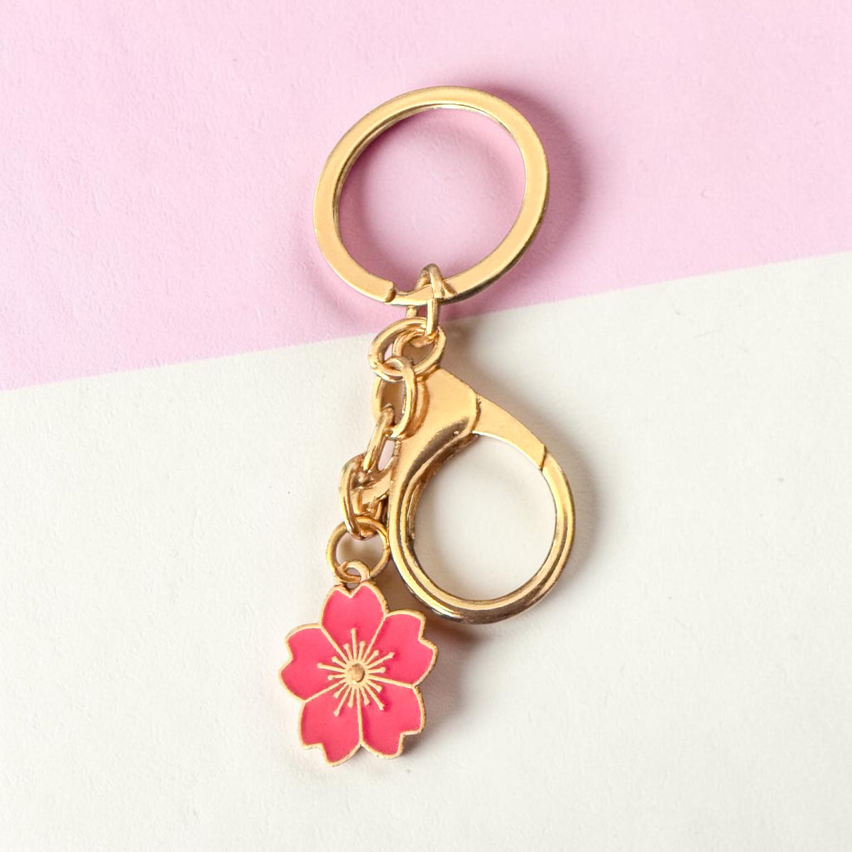 Flower keychains